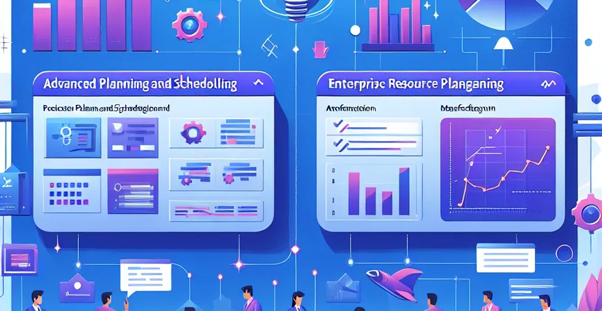 APS 排产软件与 ERP 的区别：制造企业生产计划管理怎么选？